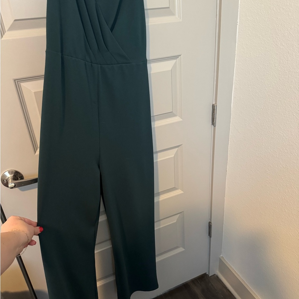 Elegant Green Jumpsuit